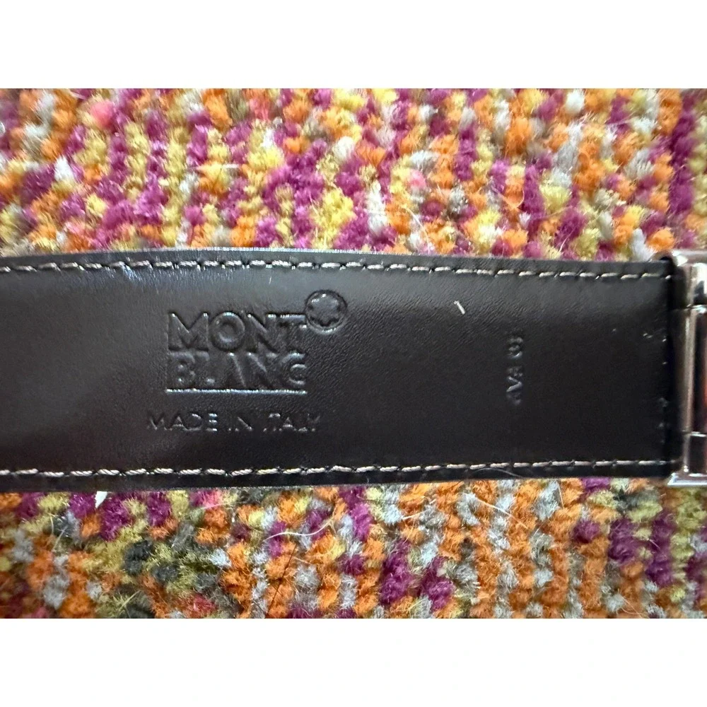 Montblanc leather belt